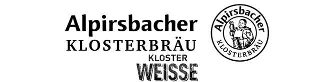 deutsches Bier Alpirsbacher Weisse Urweizen Dunkel Brauerei Logo