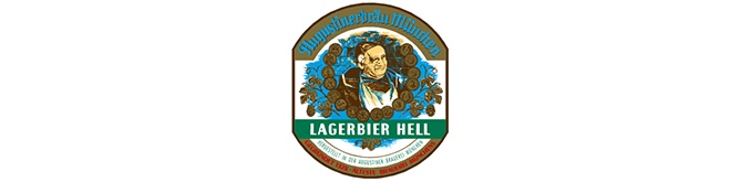 deutsches Bier Augustiner Lagerbier Hell Brauerei Logo