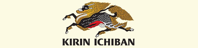 japanisches Bier Kirin Ichiban Brauerei Logo