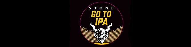 amerikanisches Bier Stone Go To IPA Brauerei Logo